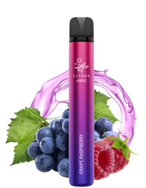 ELFBAR GRAPE RASPBERRY 600 V2